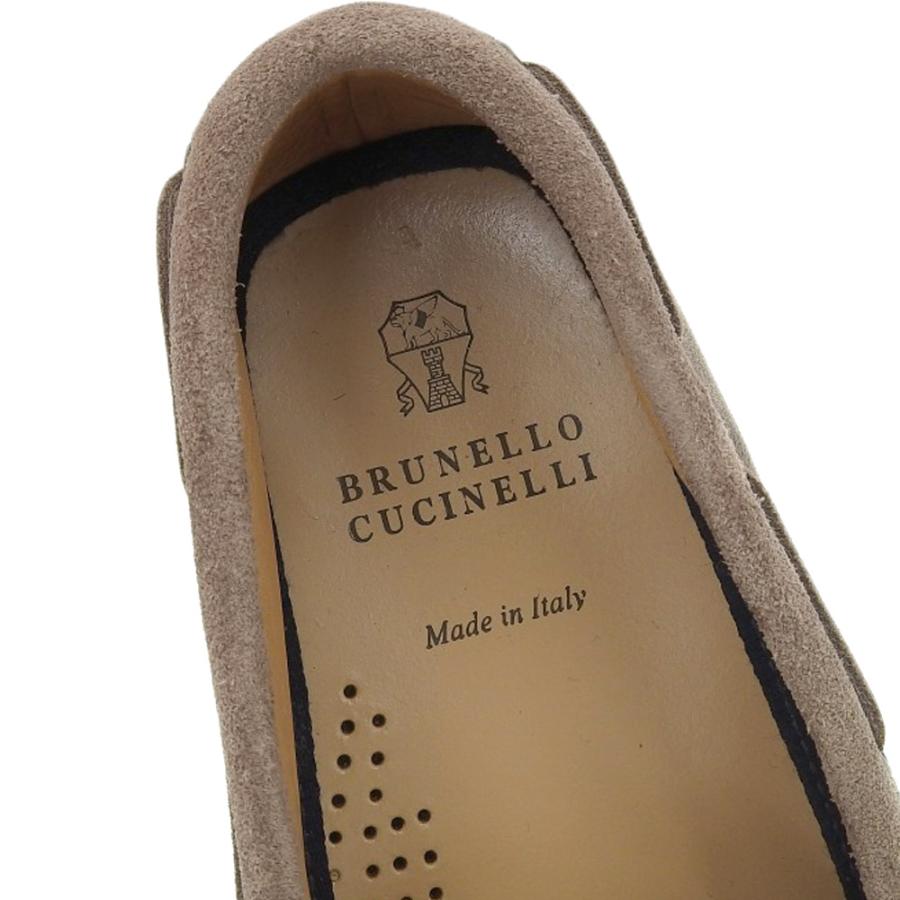 美品 Brunello Cucinelli ブルネロクチネリ スエードレザー 