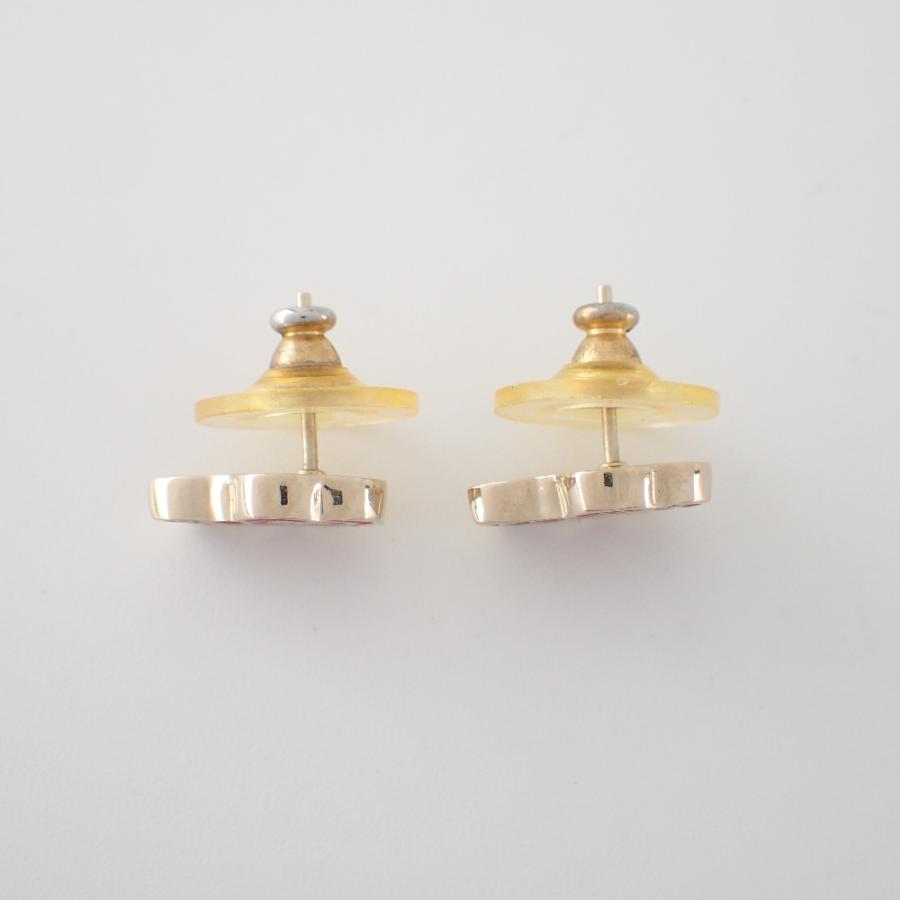 CHANEL シャネル 05P CCココマーク/カメリア ピアス ピンク系 CHANEL シャネル 05P CCココマーク/カメリア ピアス ピンク系