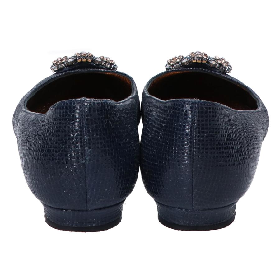 MANOLO BLAHNIK（マノロブラニク） HANGISIFLAT ハンギシ ビジュー付
