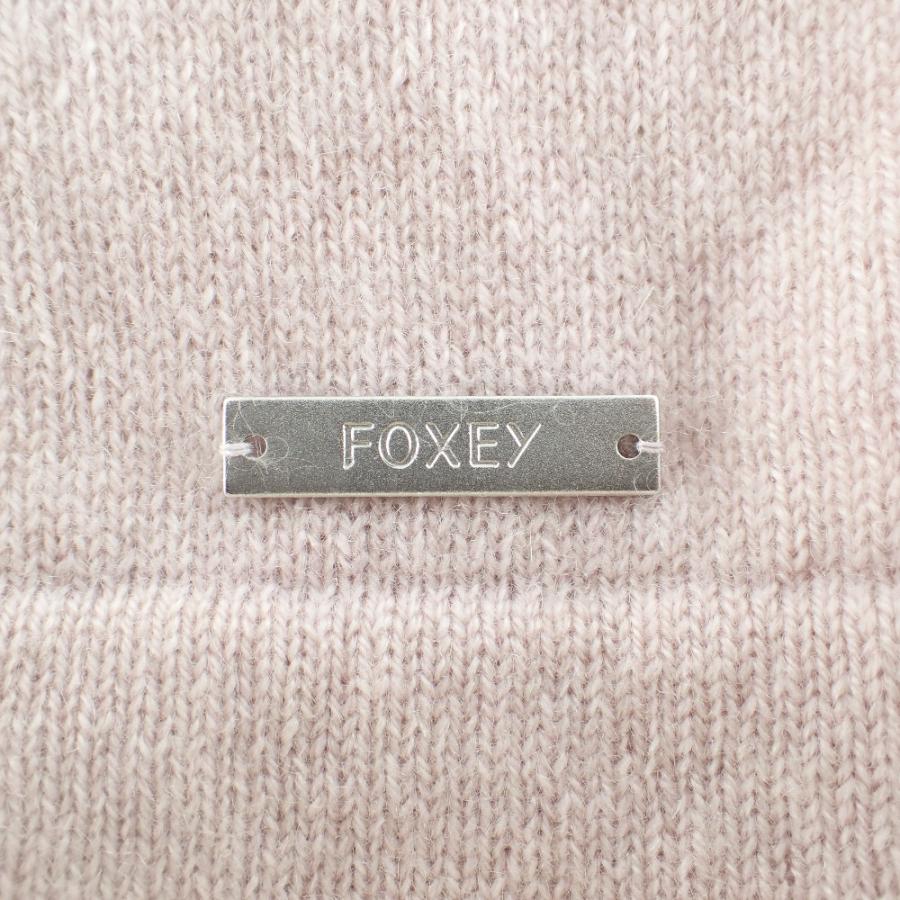 FOXEY（フォクシー） 美品/ 43208 Piazza Knit Top カシミヤ100