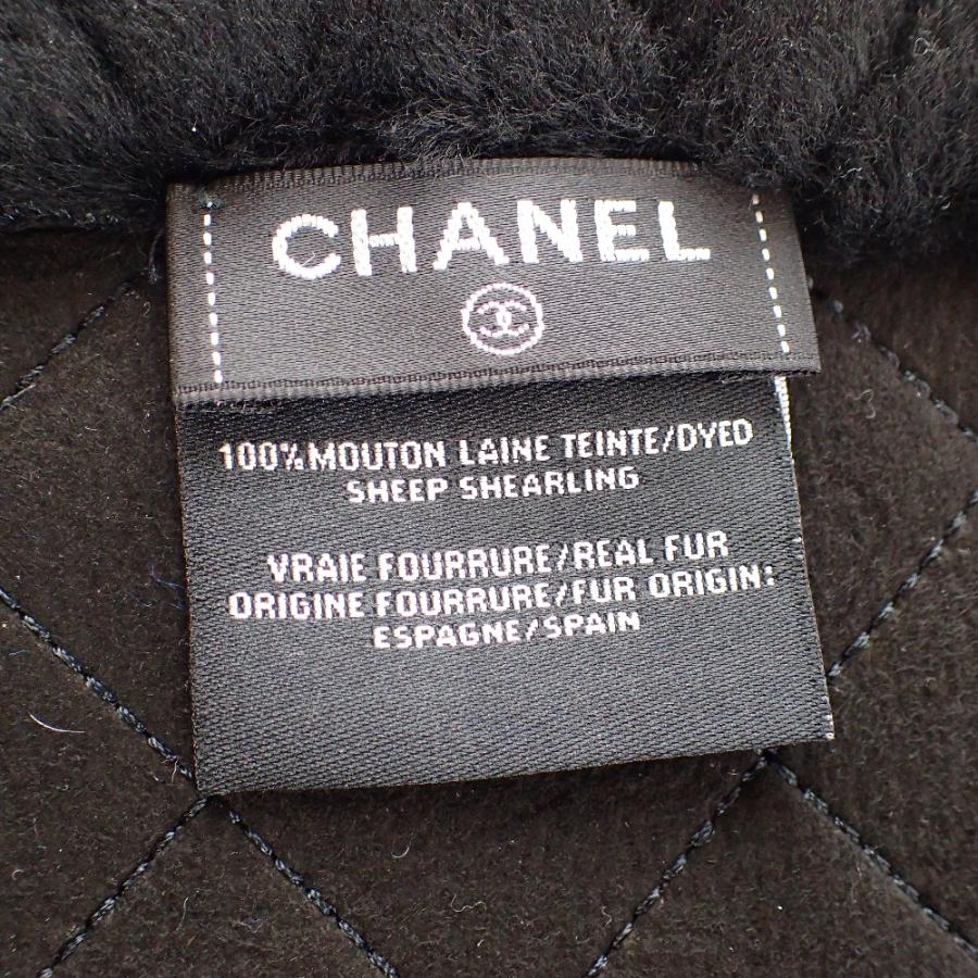 CHANEL 超美品/ シャネル AA0924 ココマークムートンシアリング CHANEL 超美品/ シャネル AA0924 ココマークムートンシアリング