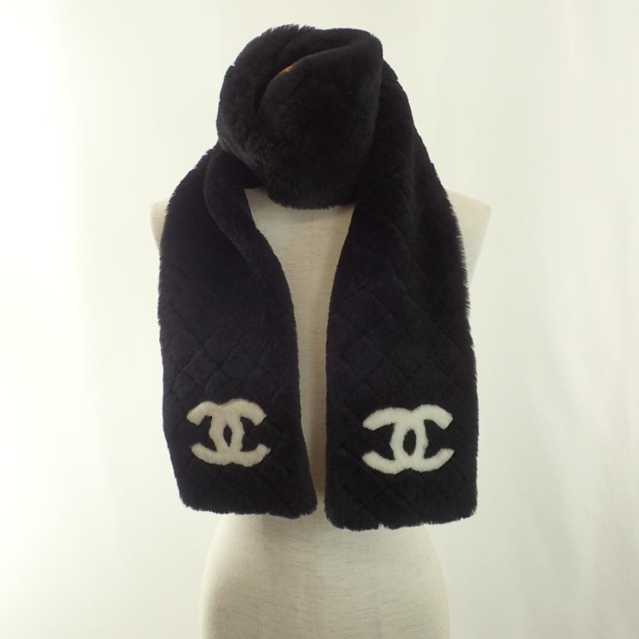 CHANEL 超美品/ シャネル AA0924 ココマークムートンシアリング CHANEL 超美品/ シャネル AA0924 ココマークムートンシアリング