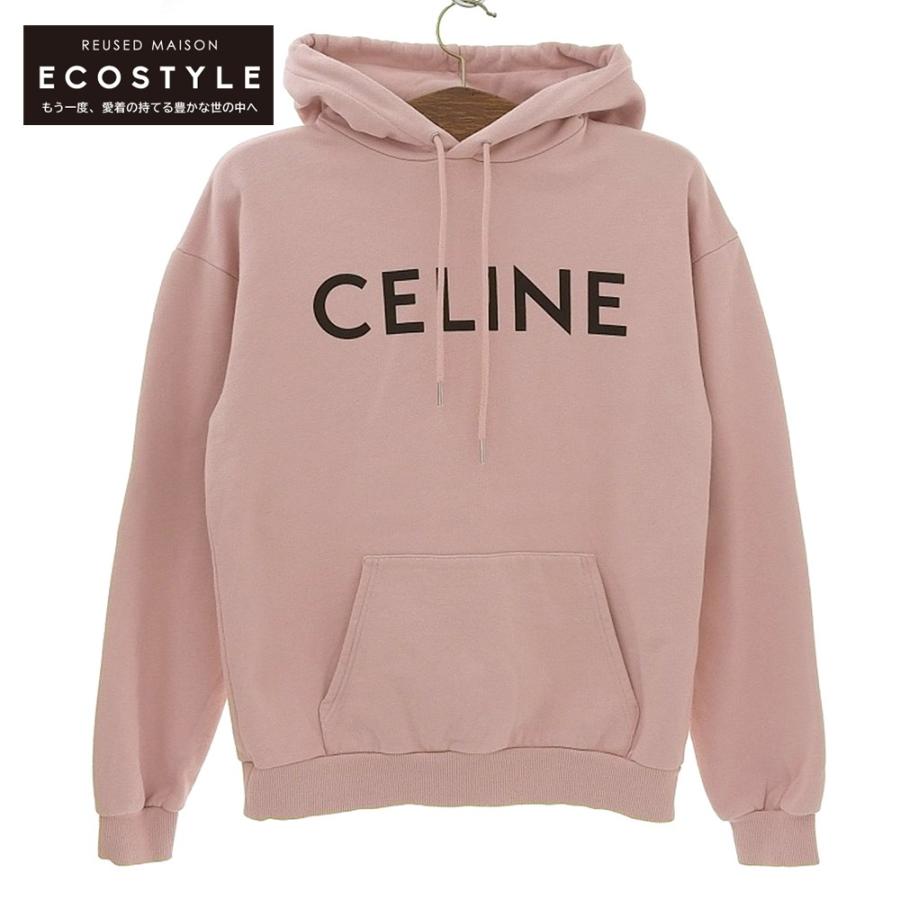 CELINE（セリーヌ） ロゴプリント スウェット プルオーバー パーカー