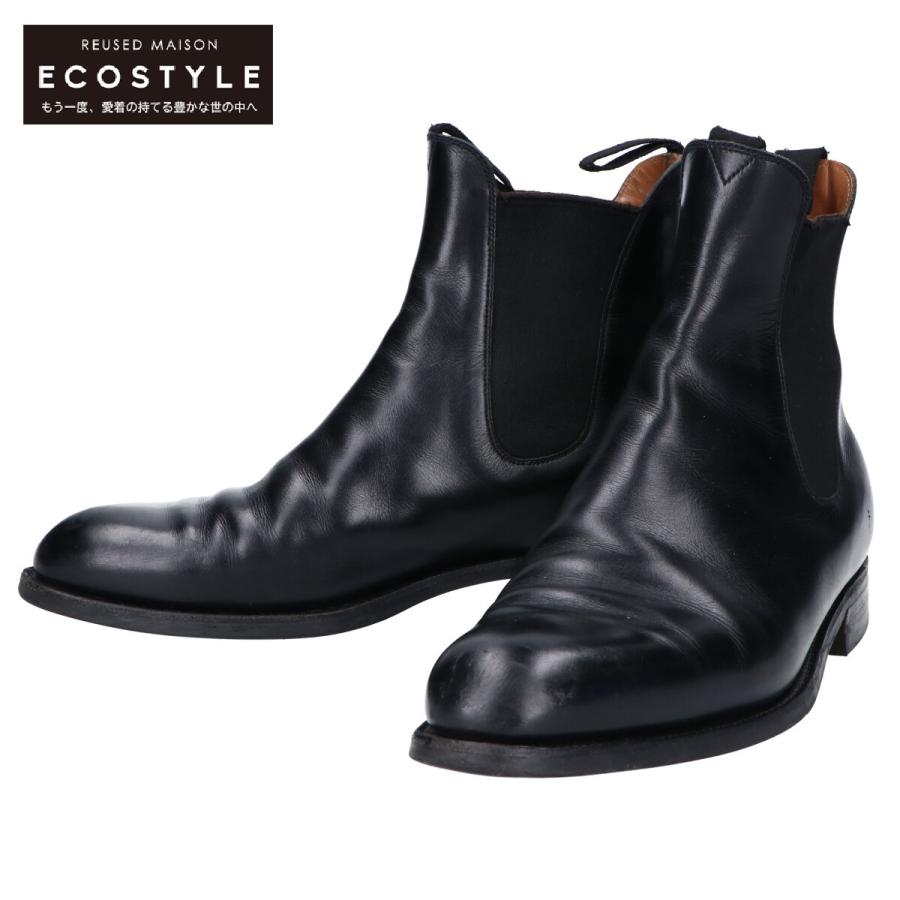 jm weston チェルシーブーツ　ブラックサイドゴアブーツ7CJMウェストン jm weston チェルシーブーツ ブラックサイドゴアブーツ7CJMウェストン