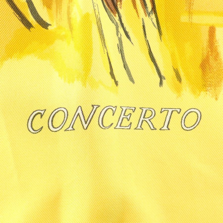 HERMES エルメス カレ90 CONCERTO コンチェルト シルク100% スカーフ