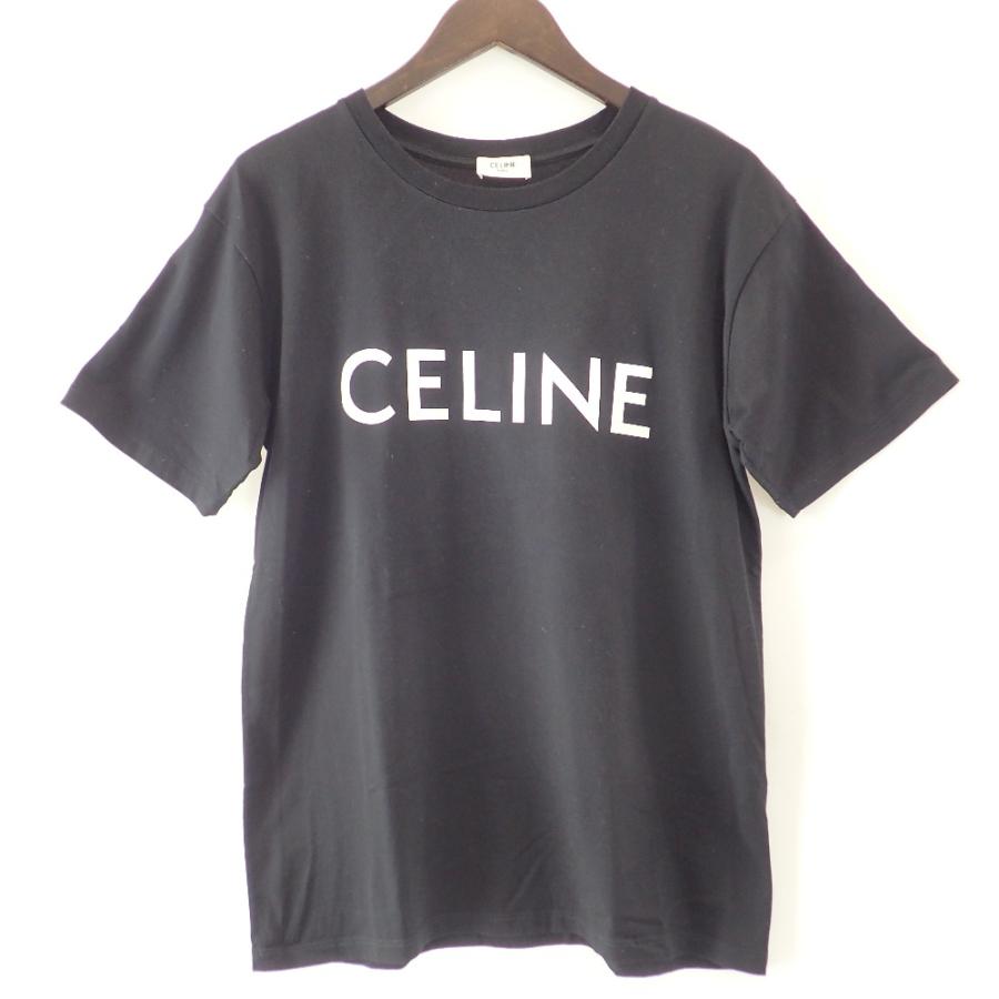 国内正規品】セリーヌ Tシャツ CELINE ロゴプリント