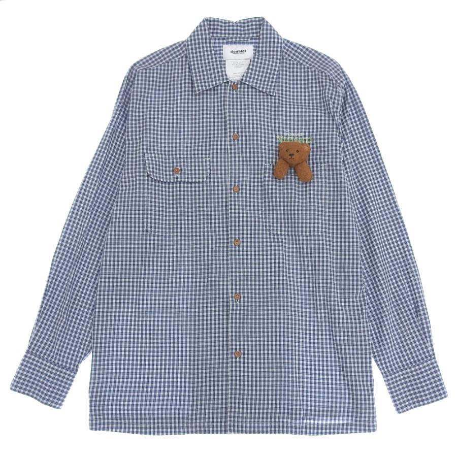 doublet ダブレット 21SS15SH91 CHECK SHIRT WITH MY FRIEND トップス