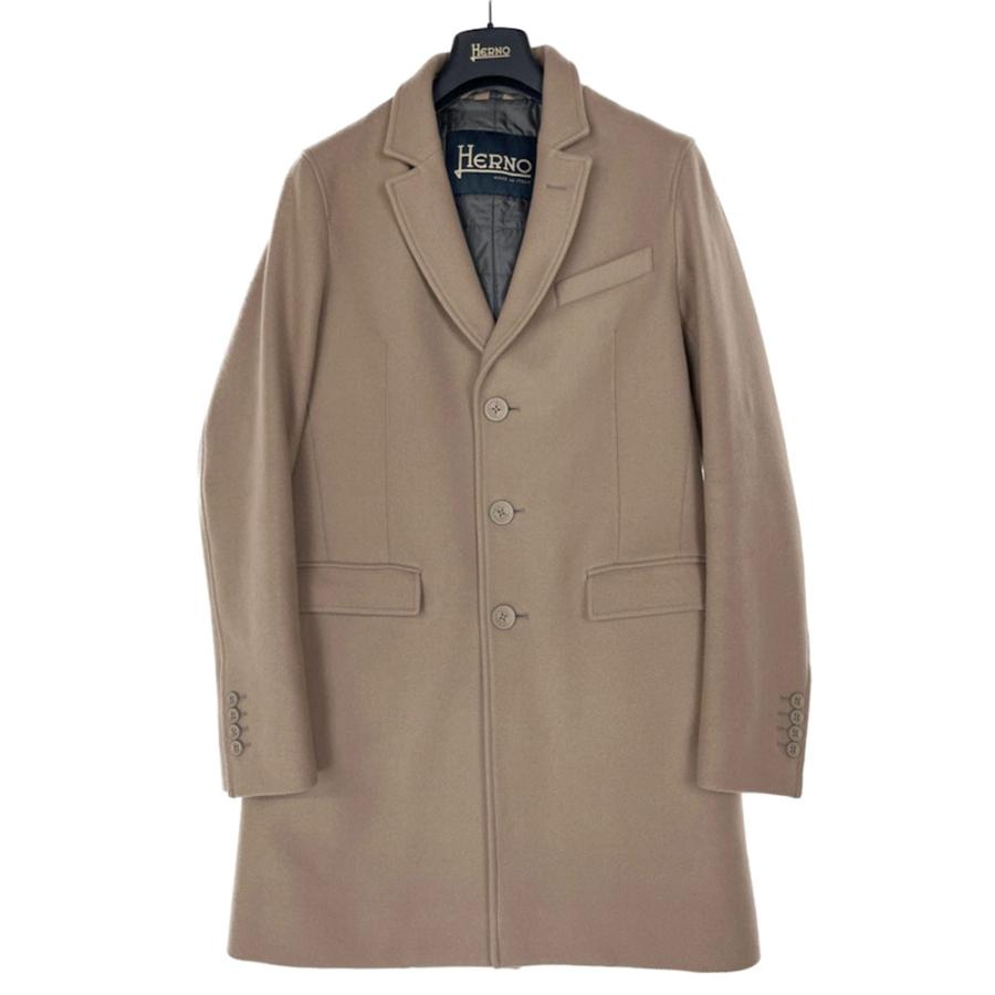 HERNO（ヘルノ） 美品 ウール混 HERNOTECH チェスターコート メンズ