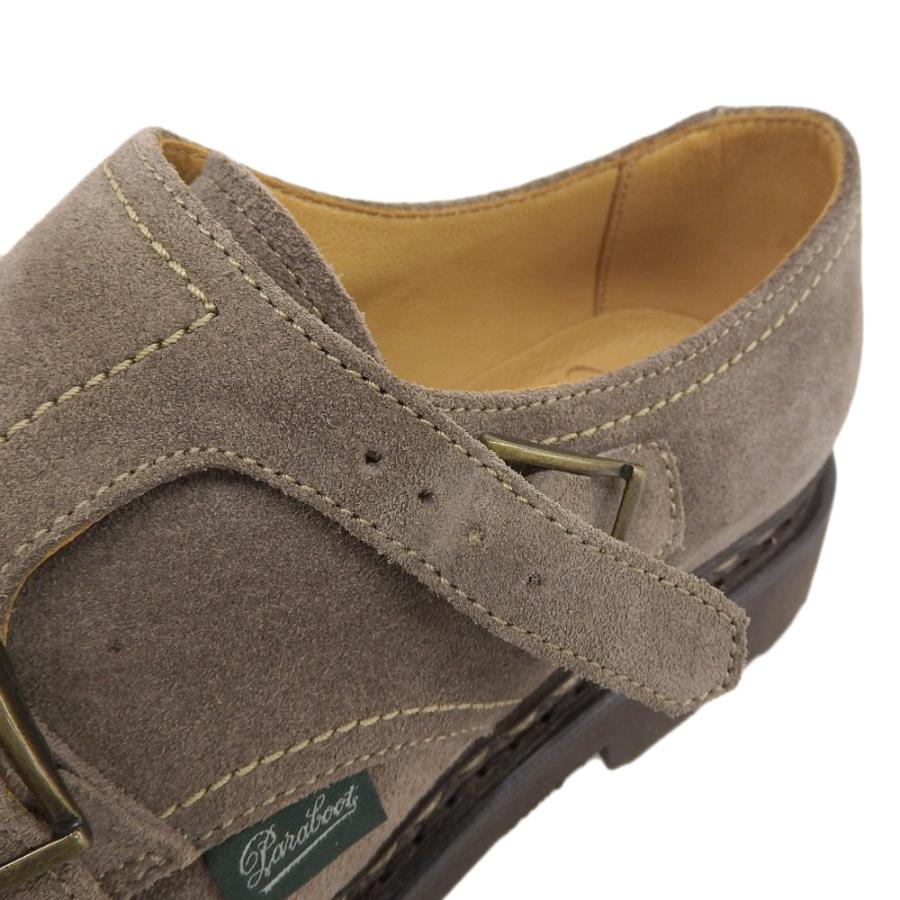 新品同様 Paraboot パラブーツ VOGUE ダブルモンクストラップ シューズ 