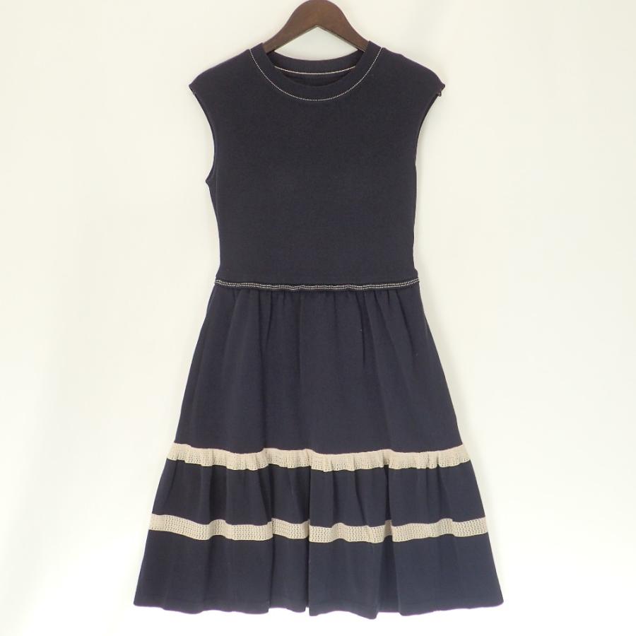 FOXEY（フォクシー） 35851 コットン混 garlara レース ニットサマー