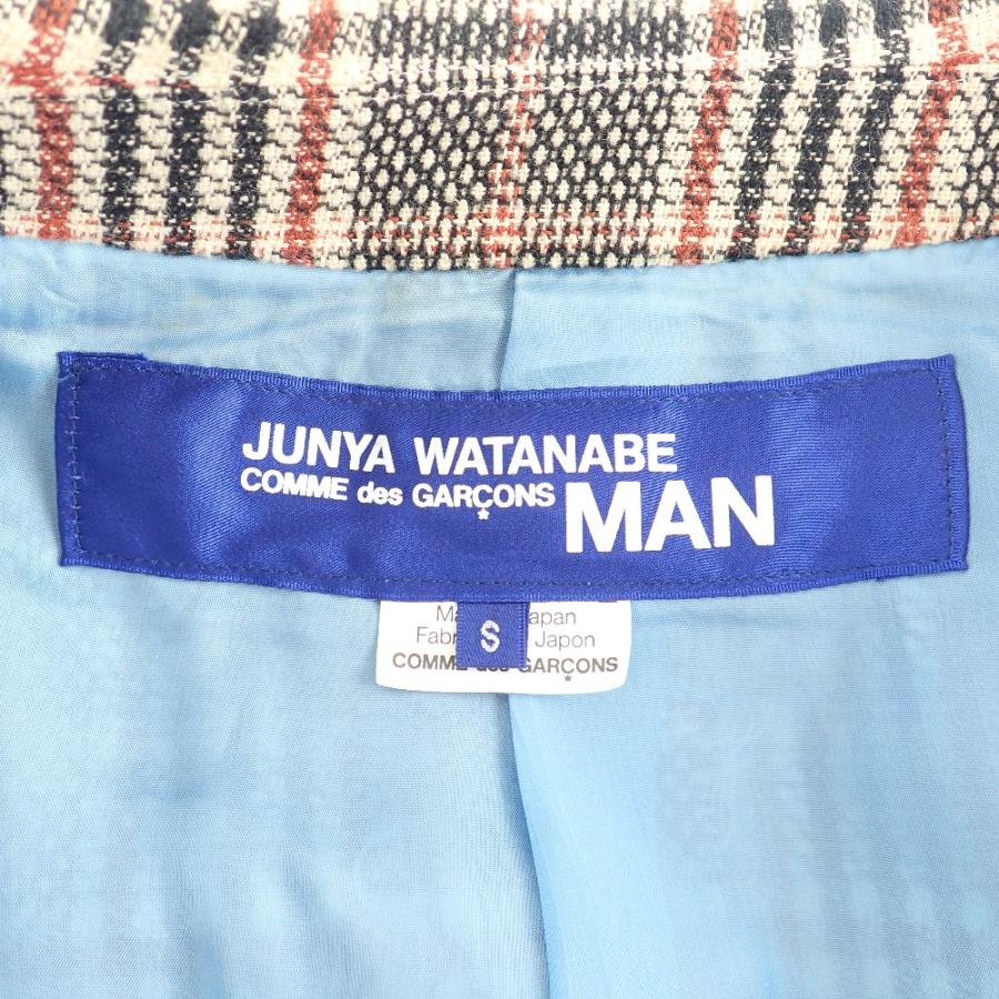 JUNYA 格子柄ジャケット 送料無料】ジャケット ウールチェック 製品縮絨 FILSON Wネーム