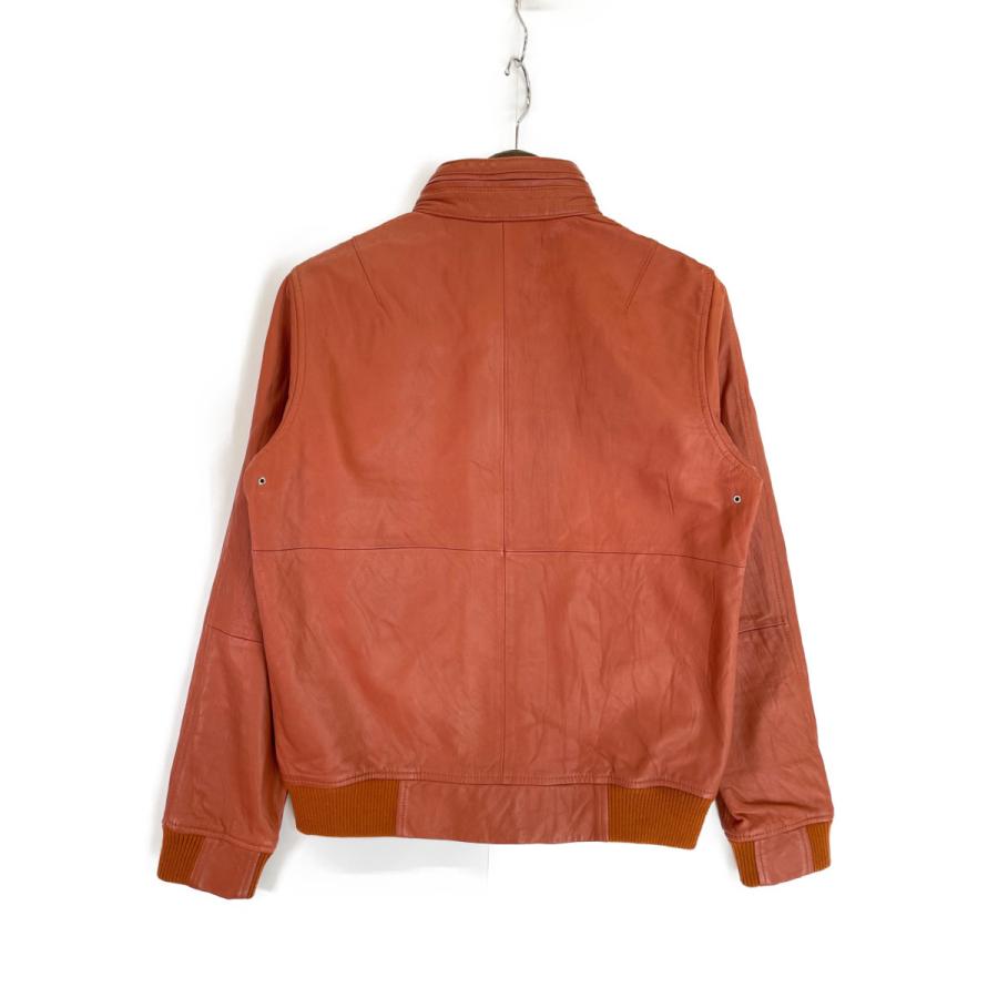 SOPHNET. ソフネット SOPH-091013 オレンジ ラムレザー シングル SOPHNET. ソフネット SOPH-091013 オレンジ ラムレザー シングル