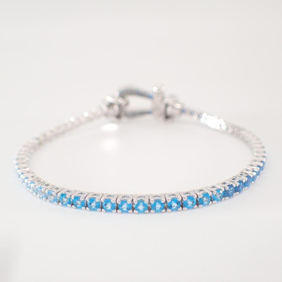 Fred（フレッド） 美品/ 750WG ブルーグラデーション ブルーサファイア