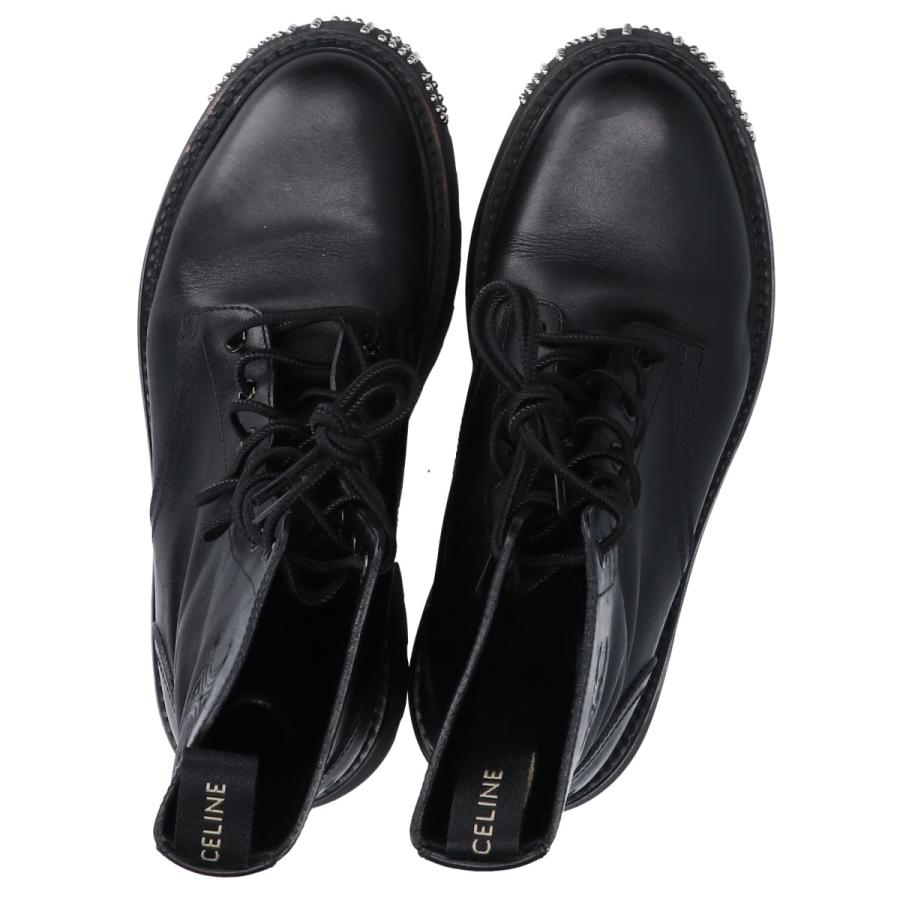 CELINE セリーヌ 346293579C.38NO バルキー レースアップブーツ CELINE セリーヌ 346293579C.38NO バルキー レースアップブーツ
