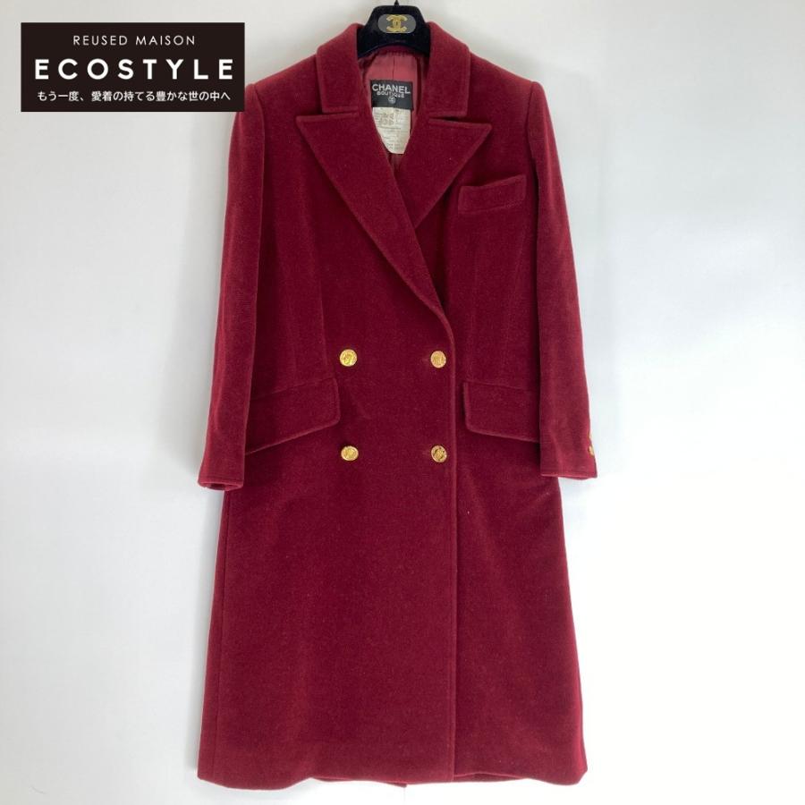 CHANEL ダブルブレストコート 38 