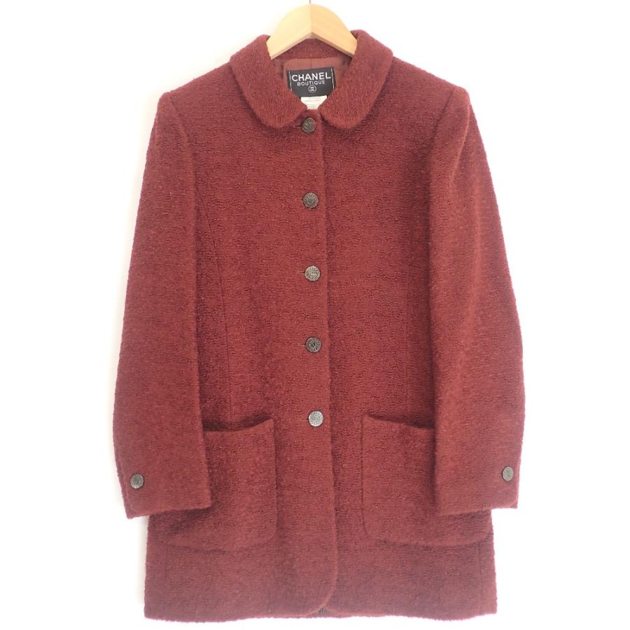 CHANEL シャネル　ブラウン　コート ブラウン（茶色）系 XL以上 CHANEL(シャネル) コート(レディース