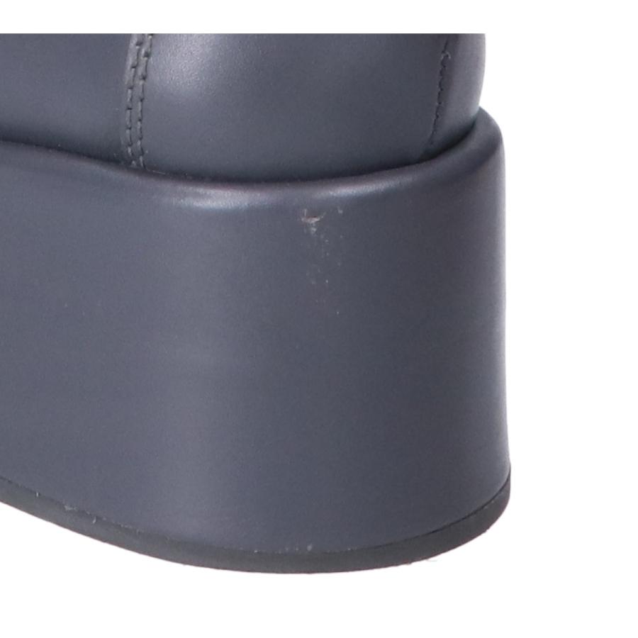 CHANEL（シャネル） 22B G39206 ココマーク 厚底レザーローファー