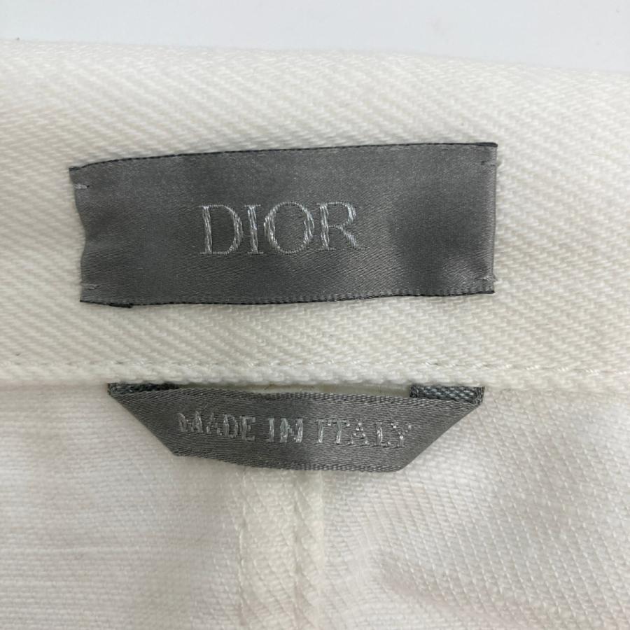 国内正規/ Dior ディオール 013D488C240X ロゴ刺繍デニム ジャケット