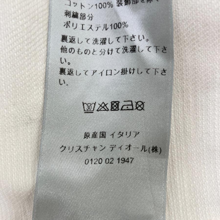国内正規/ Dior ディオール 013D488C240X ロゴ刺繍デニム ジャケット