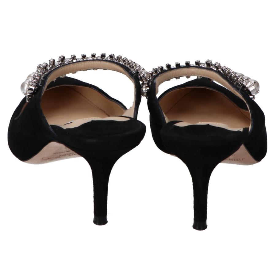 Jimmy Choo ブラックビジュー付きミュール Jimmy Choo ブラックビジュー付きミュール