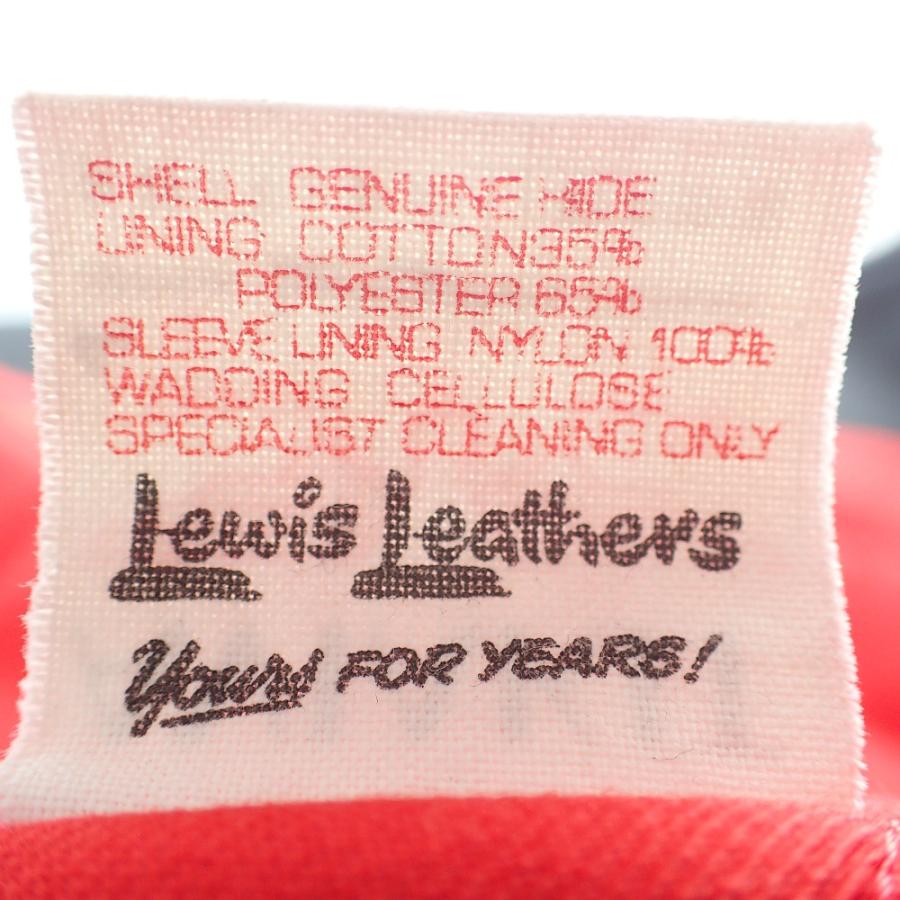 Lewis Leathers（ルイスレザー） サイクロン カウレザー レッド