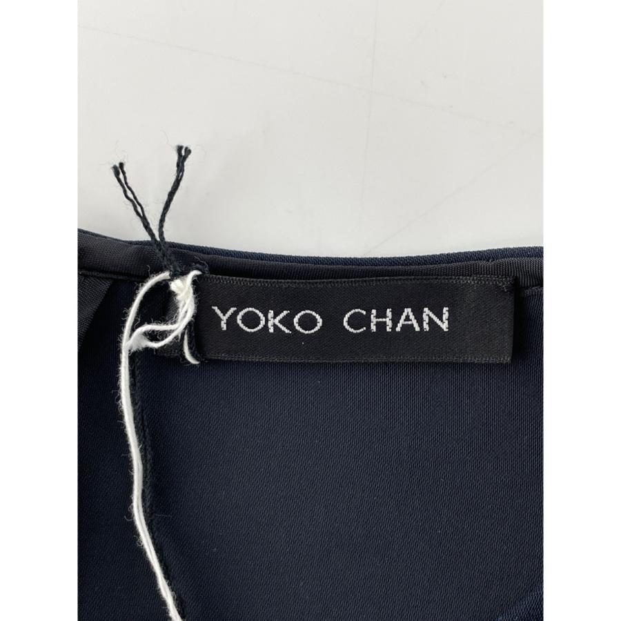 YOKO CHAN ヨーコチャン ネイビー YCBー120ー063 ノースリーブブラウス