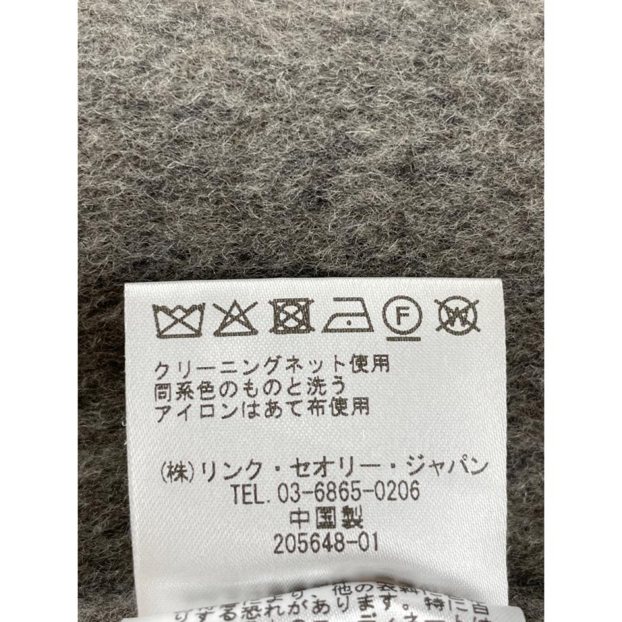 Theory luxe セオリーリュクス 21AW グレー カシミヤ混 ストール付き