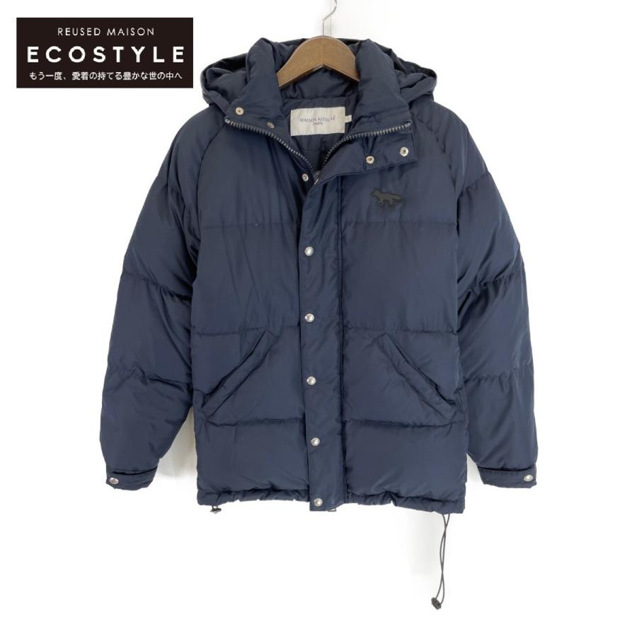 MAISON KITSUNE メゾンキツネ 21FW HU02237WQ0002 ネイビー ダウン 