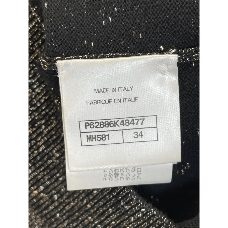 CHANEL 国内正規/ シャネル P62886K48477 ロゴ ラメ切替 ニット CHANEL 国内正規/ シャネル P62886K48477 ロゴ ラメ切替 ニット