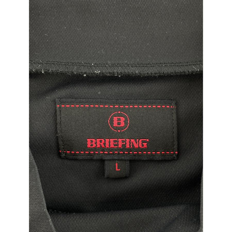 BRIEFING（ブリーフィング） BRG211M26 ブラック ロゴ ハイネック
