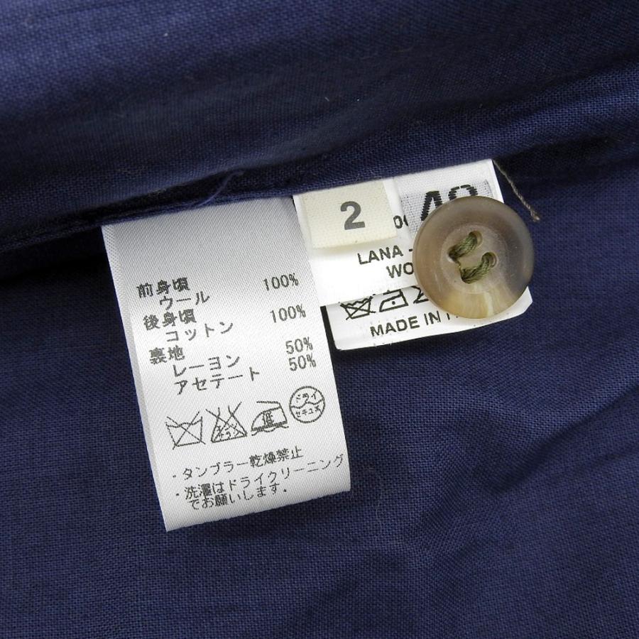 美品 FORTELA フォルテラ コットン ミリタリージレ ベスト メンズ