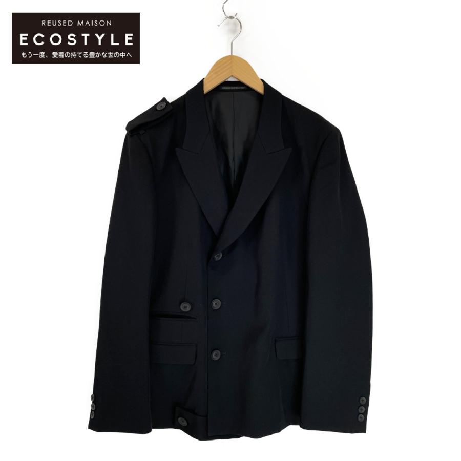 Yohji Yamamoto POUR HOMME ヨウジヤマモトプールオム ブラック ウール 
