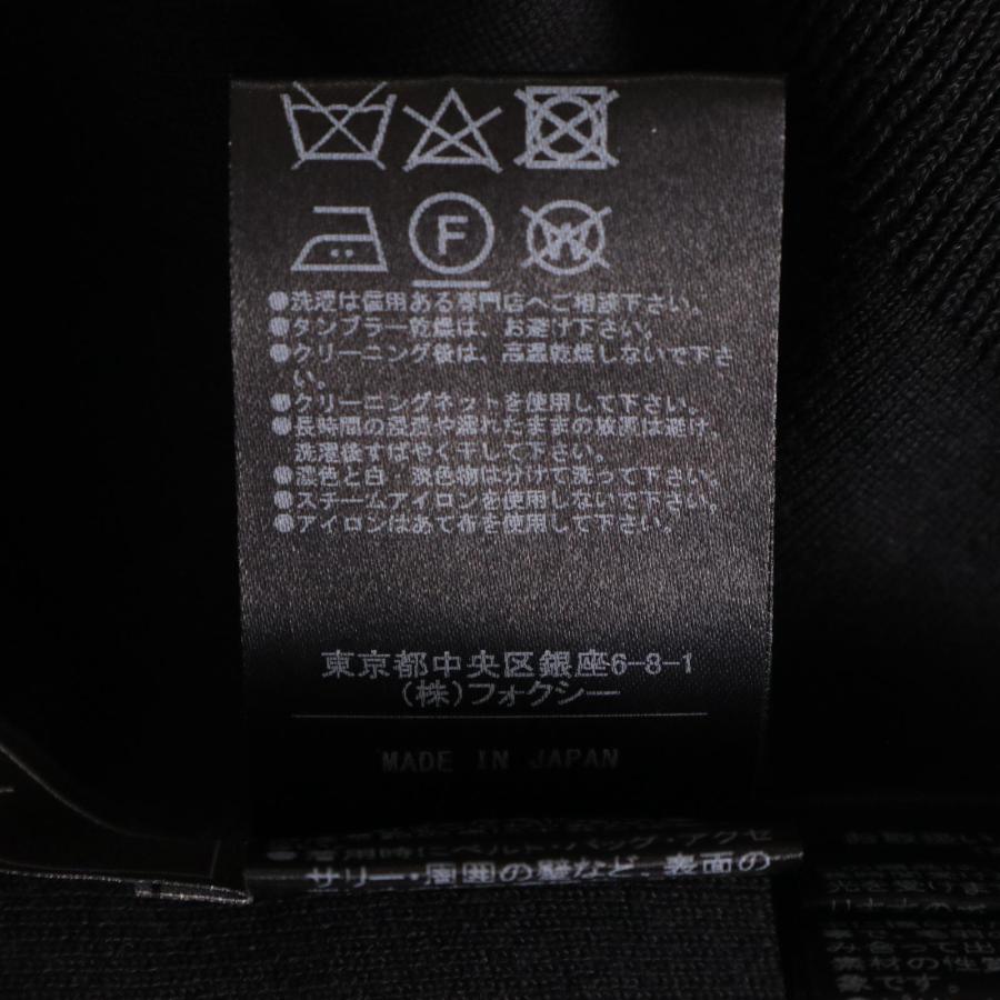 FOXEY（フォクシー） 21年 ブラック ニットトップ コレット 42119