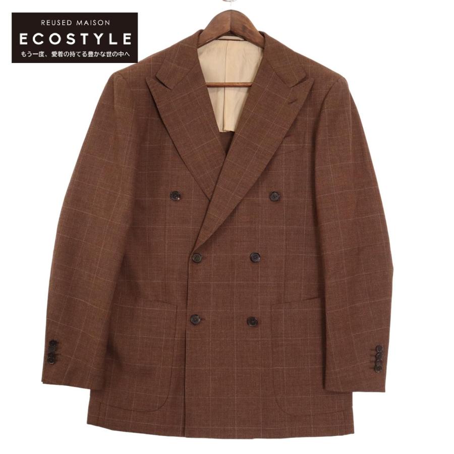リングジャケット　ブラウン Ring jacket ダブル ブラウン