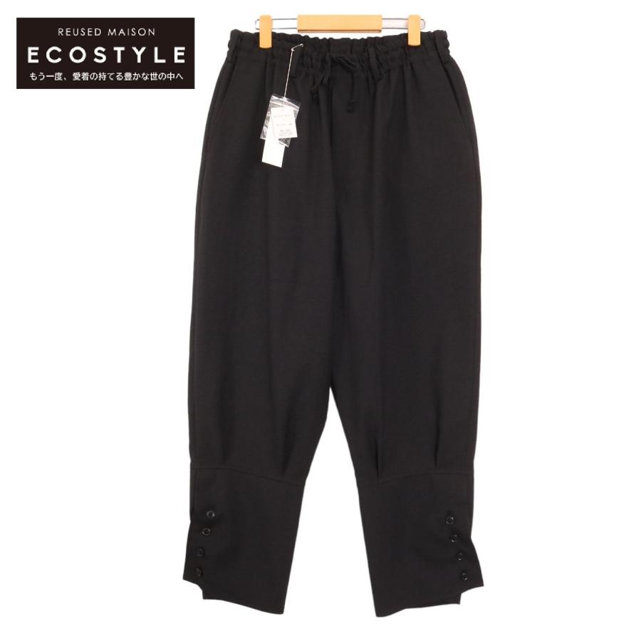 S'YTE サイト SHIWANOARU STRETCH TWILL HEM-SWITCHING PANTS ブラック