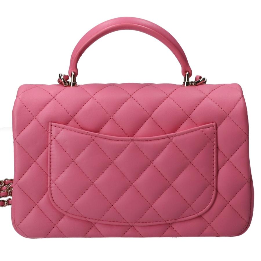 CHANEL 新品同様/ シャネル AS2413 トップハンドル ミニフラップ