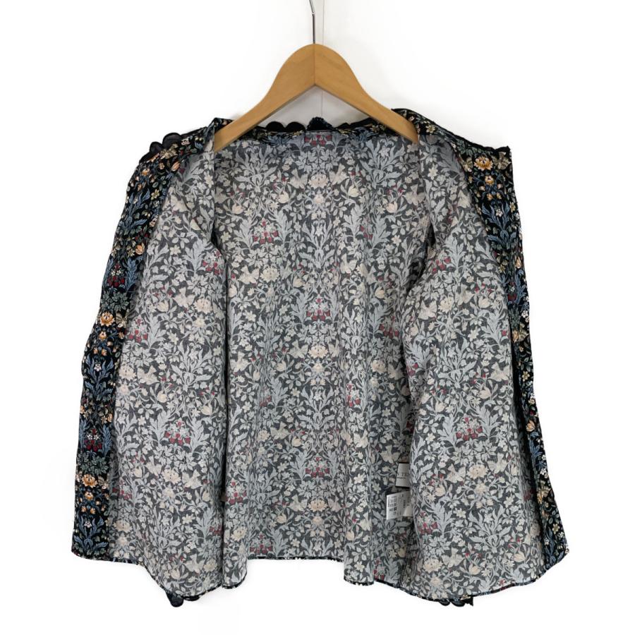 SEVEN TEN by MIHO KAWAHITO スカラッププリントブラウス 【公式通販】