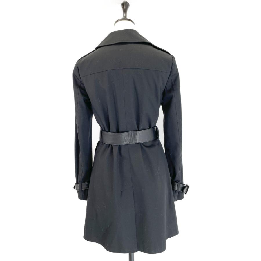 SAINT LAURENT PARIS サンローランパリ 14年 ブラック トレンチコート