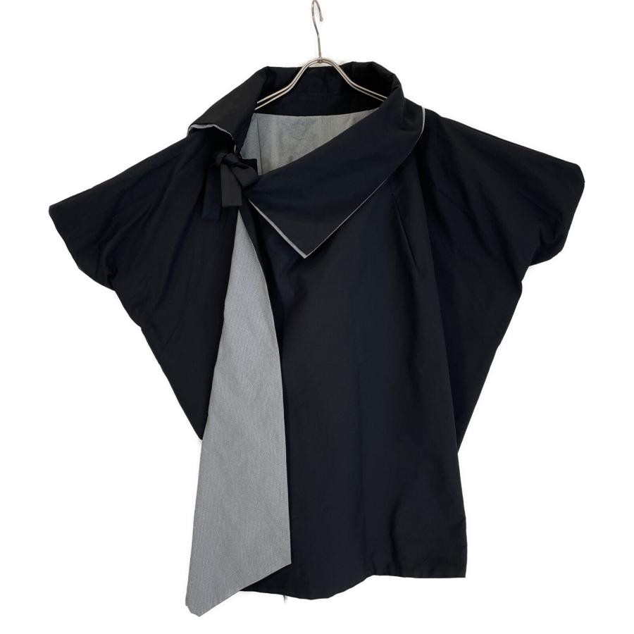 ISSEY MIYAKE イッセイミヤケ IM94FG537 ケープ ブラック 2 ジャケット 