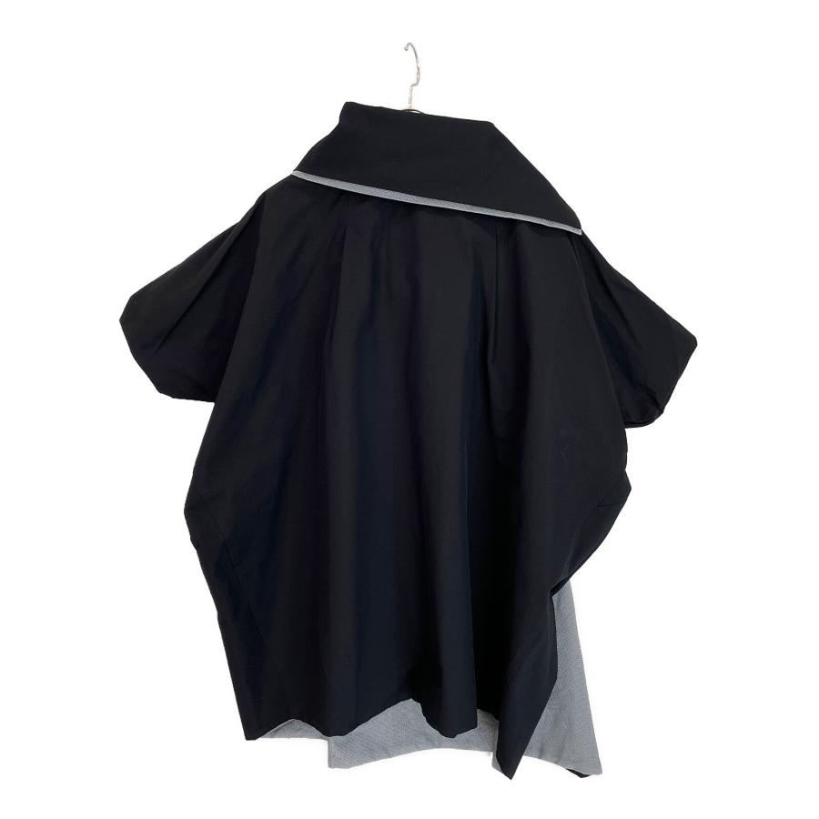 ISSEY MIYAKE イッセイミヤケ IM94FG537 ケープ ブラック 2 ジャケット 