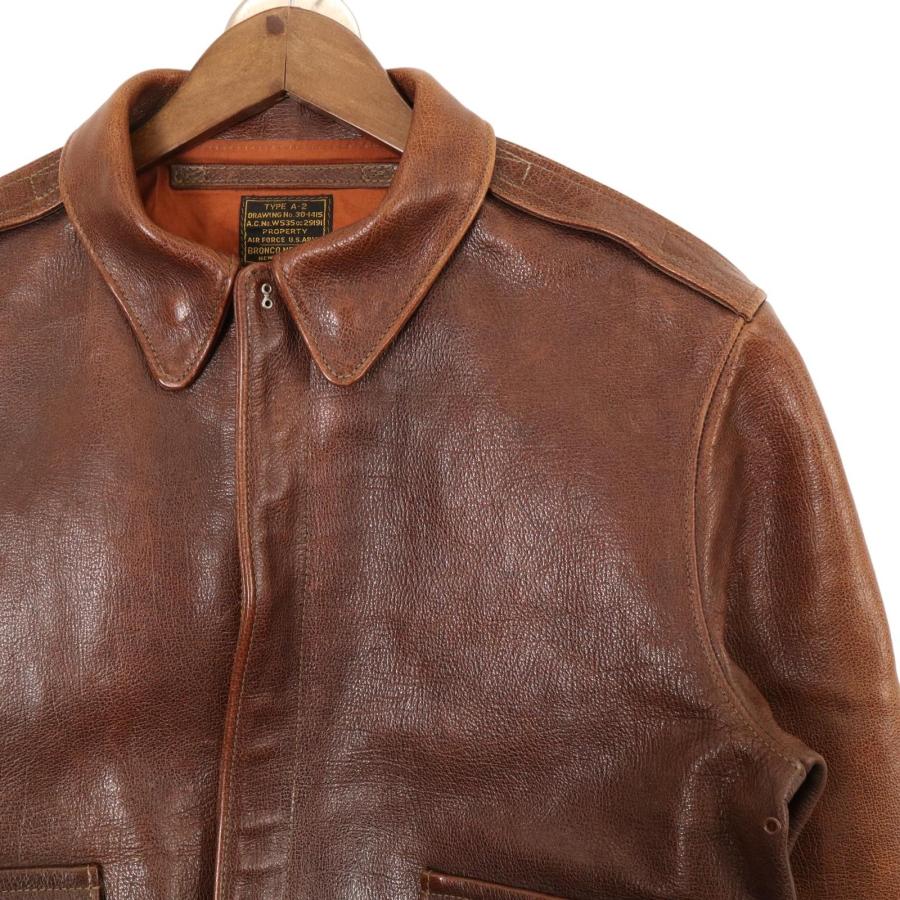 THE FEW ザ フュー 30-1415 BRONCO MFG社 A-2 ホースハイド フライト