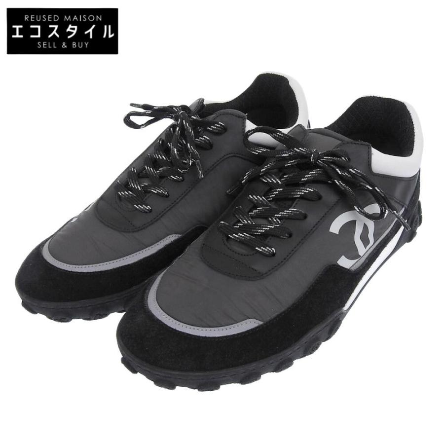 シャネル 靴 27cm ココマーク スニーカー カジュアルシューズ G34087 シャネル 靴 27cm ココマーク スニーカー カジュアルシューズ