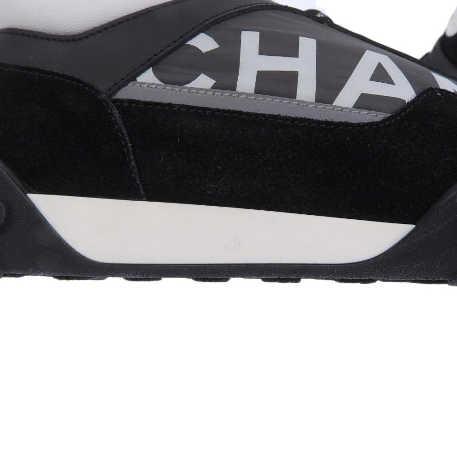 CHANEL（シャネル） 美品 ナイロン×スエード ココマーク スニーカー