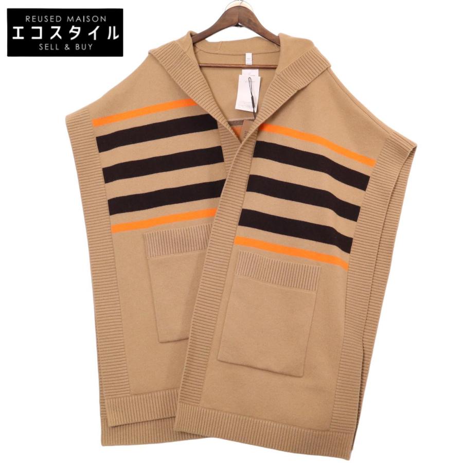 BURBERRY バーバリー 8018233 TBロゴ ケープ ポンチョ ベージュ BURBERRY バーバリー 8018233 TBロゴ ケープ ポンチョ ベージュ