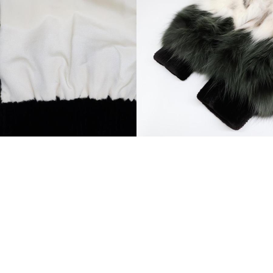 【美品】FENDI フェンディ カーリト ダウンジャケット ミンクファー 美品】FENDI フェンディ カーリト ダウンジャケット ミンクファー