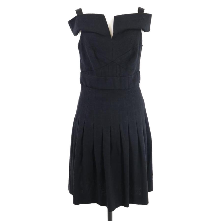 CHANEL 美品/国内正規 シャネル P30143 ツイード オフショルダー  