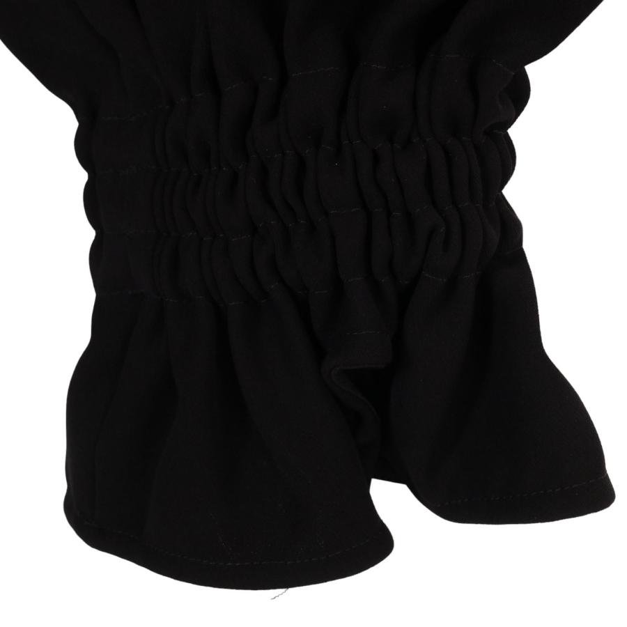 エンフォルド 22AW ブラック VEST COMBI PULLOVER  300FA230-2740 38 ENFOLD（エンフォルド） 22AW ブラック VEST COMBI PULLOVER 300FA230