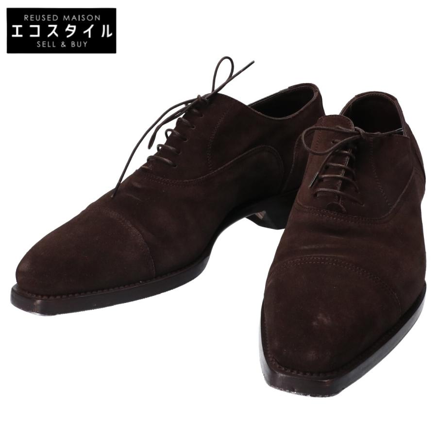 SANTONI サントーニ 13177-61 スエード ストレートチップ シューズ 7 1 