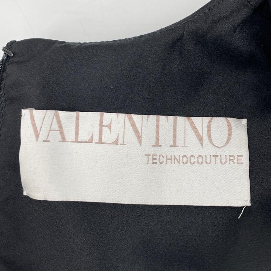 VALENTINO ヴァレンティノ ブラック ベルスリーブワンピース ブラック  
