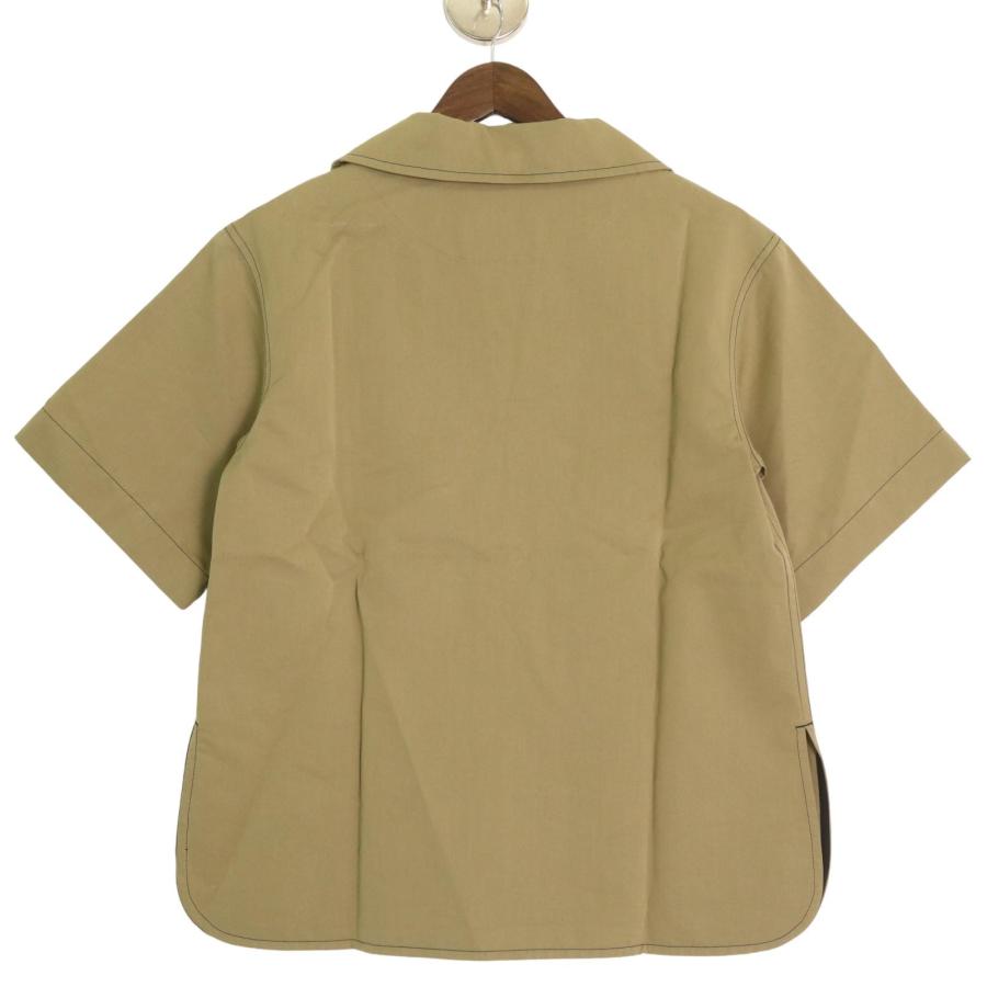 JIL SANDER ジルサンダー JSPS560005WS25140011 カーキ コットンシルク  